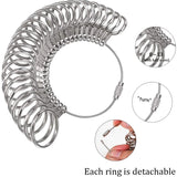 Ring Sizer Measuring Tool Set Metal Ring Sizers Metal Ring Gauges