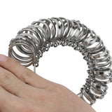 Metal Ring Sizer Tool Set Finger Sizer & Ring Mandrel