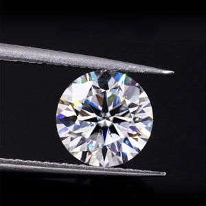 D VVS1 Round Moissanite Stones Brilliant Cut Loose Gem