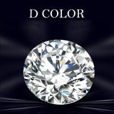 D VVS1 Round Moissanite Stones Brilliant Cut Loose Gem