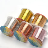 0.2-1mm 6Colors Copper Beading Wire DIY Craft Bracelet Necklace Earing Jewelry