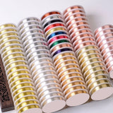 0.2-1mm Silver Copper Wire for Jewelry Making DIY Craft