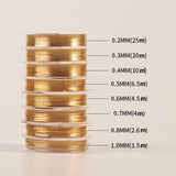 0.2-1mm Silver Copper Wire for Jewelry Making DIY Craft