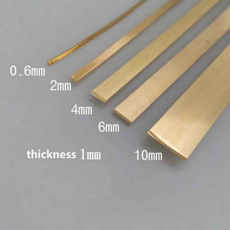 0.25mm 0.6mm 2mm 3mm 6mm Thick Brass Wrapping Wire - DIY Jewelry Making