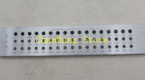 0.26-2.8mm Long Platinum Round Drawplate for Jewelry Making