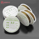 0.2MM-1MM Antique Bronze Metal Wire Strong Shape Jewelry Making