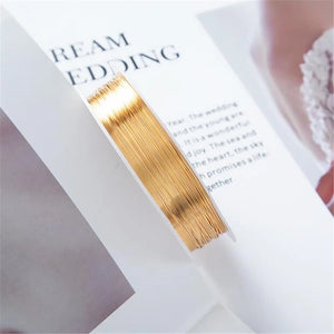 0.3/0.4MM Plated Copper Wire for DIY Jewelry Making