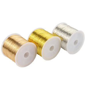 Colorfast Beading Wire Jewelry Cord String for Craft Making