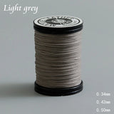 0.34-0.42-0.50mm Waxed Linen Thread Hand Sewn Hemp Thread