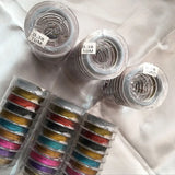 0.38MM 10M/Pcs 20Pcs/lot Mix Steel Cords Beading Wires Jewelry Findings