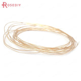 24K Brass Metal Wire for High Jewelry Accessories