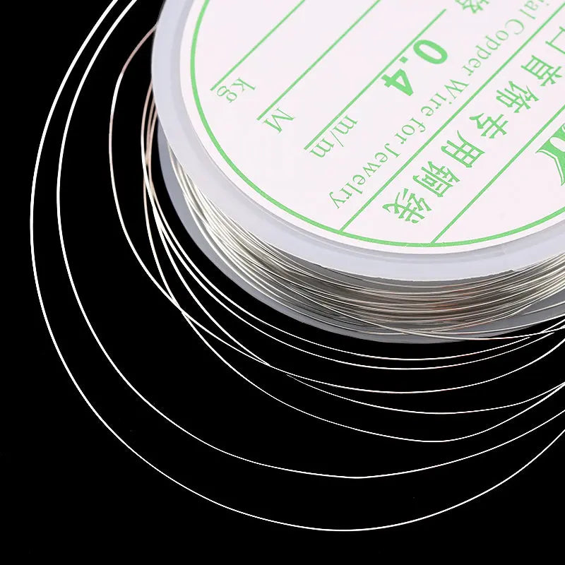 Mixed Colorful Copper Wire Thread Beading Wire for Jewelry Making DIY Bracelet