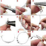 925 Sterling Silver Jewelry Wire Cord Beading Stringing DIY Findings