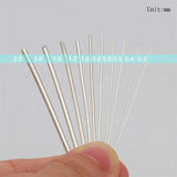 925 Sterling Silver Jewelry Wire Cord Beading Stringing DIY Findings
