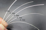 0.3-1mm 925 Sterling Silver Wire Thread for Jewelry Making