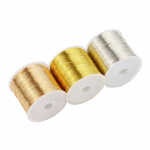 0.3mm Copper Beading Cord String for Jewelry Making DIY