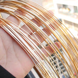 Square Copper Wire Brass Wire for Jewelry Beading Craft DIY