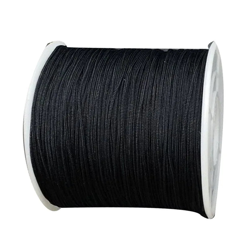 0.4mm Rattail Braid Nylon Cord + 400m/roll DIY Jewelry Findings Macrame Rope