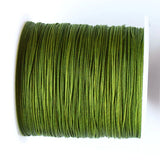 0.4mm Olive Green Nylon Cord Jewelry Findings Rattail Macrame Rope Beading Cords