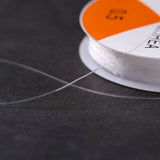 Plastic Crystal Beading Stretch Cord 1.0mm