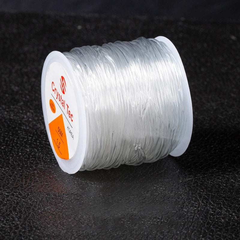 Transparent Stretch Elastic Beading Rope String 0.5-1.5mm