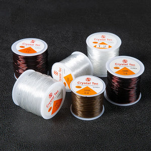 Transparent Stretch Elastic Beading Rope String 0.5-1.5mm