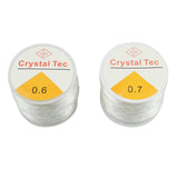 0.5-1mm Clear Elastic Beading Cord for Jewelry Making DIY