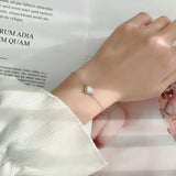 0.5ct Moissanite 925 Silver Bracelet, Women's Engagement Anniversary Gift
