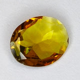 0.57ct Oval Cut Orange Tourmaline 7x6mm