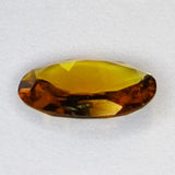0.57ct Oval Cut Orange Tourmaline 7x6mm
