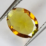 0.57ct Oval Cut Orange Tourmaline 7x6mm