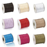 0.5mm 0.8mm 1.2mm 1.5mm Waxed Polyester Cord Bead Cords F60