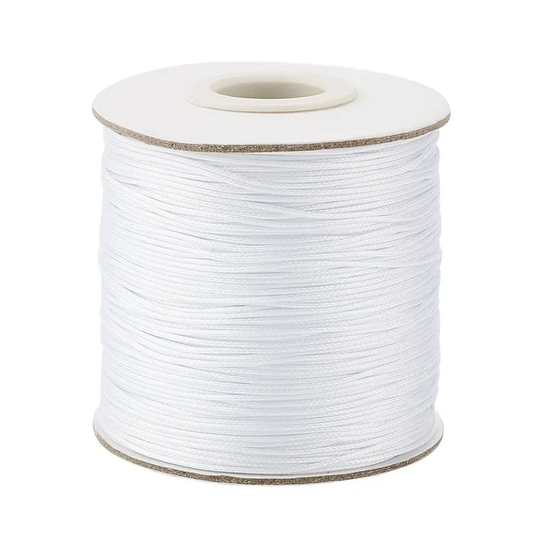 0.5mm 185yds Waxed Polyester Cord Beading Thread for Jewelry Making DIY