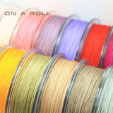 0.5mm Nylon Cord Thread Chinese Knot Macrame Cord Bracelet String DIY 45m/roll