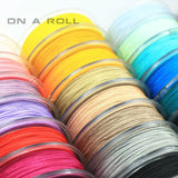 0.5mm Nylon Cord Thread Chinese Knot Macrame Cord Bracelet String DIY 45m/roll