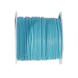 0.5mm Pale Turq Korea Polyester Wax Cord + Findings + 200yds/roll