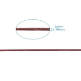 0.5mm Waxed Polyester Cord Beading Cord DIY Supplies 185yards/Roll F80