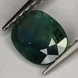 0.67ct Oval Green Sapphire 5.9x4.8mm