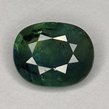 0.67ct Oval Green Sapphire 5.9x4.8mm