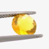 0.74ct Fire Opal Round Cut Gemstone