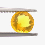 0.74ct Fire Opal Round Cut Gemstone