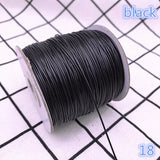 Waxed Cord String for DIY Jewelry Making 1.0mm 2.0mm