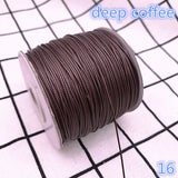 Waxed Cord String for DIY Jewelry Making 1.0mm 2.0mm