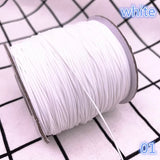Waxed Cord String for DIY Jewelry Making 1.0mm 2.0mm
