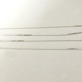 S925 Box Piercing Chain Necklace for DIY Jewelry
