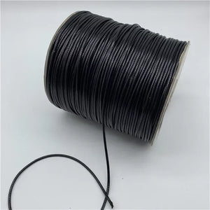 Waxed Cotton Cord 1.5mm Necklace Rope For Jewelry Making