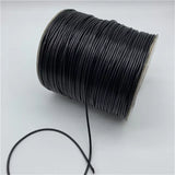 Waxed Cotton Cord 1.5mm Necklace Rope For Jewelry Making