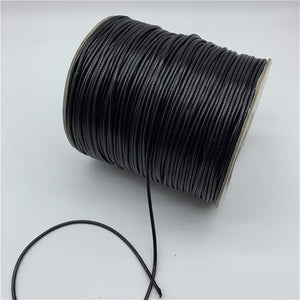 Waxed Cotton Cord 1.5mm Necklace Rope For Jewelry Making