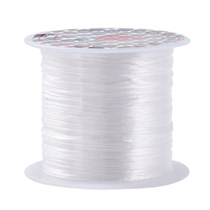0.8mm Elastic Line Beading Wire Thread for DIY Stretch Bracelet Necklace Making