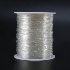 0.8mm Clear Bead Cord Elastic Stretchy Bracelet String Jewelry Making